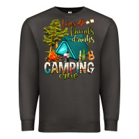 Smoke fires friends drinks camping crew Premium Sweatshirt - NancyCooperArtShop