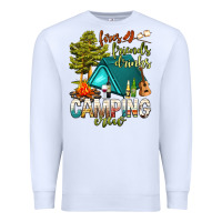 White fires friends drinks camping crew Premium Sweatshirt - NancyCooperArtShop