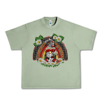 Oil Green ladybuy gnomies rainbow Urban Heavy Tee - BarkalooDesign