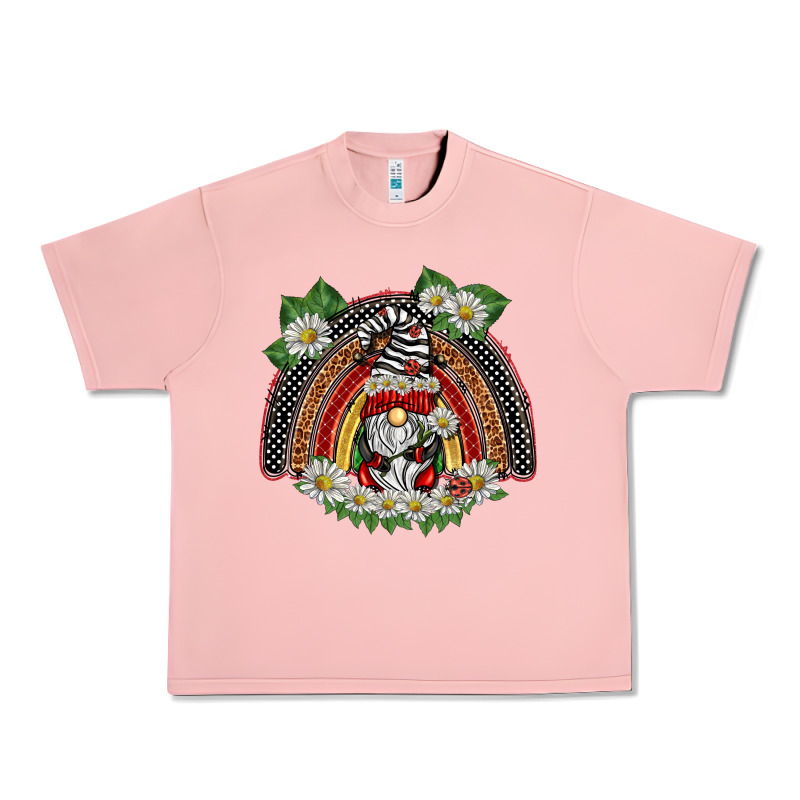 Ladybuy Gnomies Rainbow Urban Heavy Tee by BarkalooDesign | Teevron