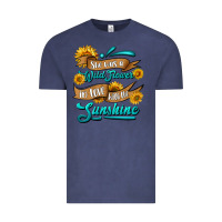 Vintage Denim she was a wild flower in love with the sunshine Vintage Tee - HRA Design Shop