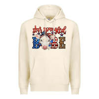 Tofu Western Star Spangled Baby Cow Premium Hoodie - LillyAllenDesigns