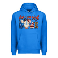 True Royal Western Star Spangled Baby Cow Premium Hoodie - LillyAllenDesigns