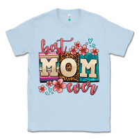 Dusty Blue best mom ever Classic Tee - AdoDesignShop