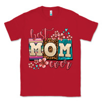 Red best mom ever Classic Tee - AdoDesignShop