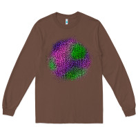 Chestnut halloween leopard patch Long Sleeve Tee - BundleAndBundleShop