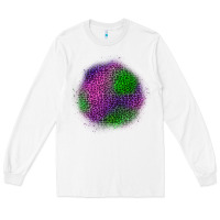 White halloween leopard patch Long Sleeve Tee - BundleAndBundleShop