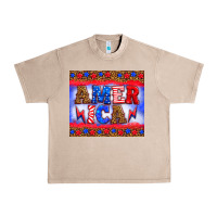 French Oak america thunderbolt Urban Heavy Tee - HRA Design Shop