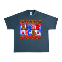Midnight Navy america thunderbolt Urban Heavy Tee - HRA Design Shop