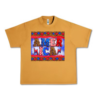Peanut Butter america thunderbolt Urban Heavy Tee - HRA Design Shop