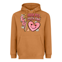 Meerkat happy valentine heart Heavyweight Hoodie - MaliasSmallBusiness