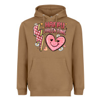 Toasted Coconut happy valentine heart Heavyweight Hoodie - MaliasSmallBusiness