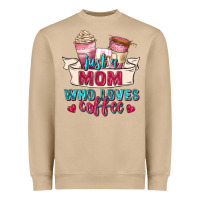 Mushroom just a mom who loves coffee Heavyweight Sweatshirt - Zillion Design Studio