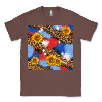 Chestnut western 4th of july seamless pattern Classic Tee - BundleAndBundleShop
