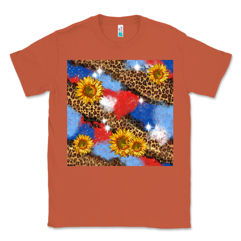 Western 4th Of July Seamless Pattern Classic Tee by BundleAndBundleShop | Teevron