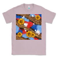 Lilac western 4th of july seamless pattern Classic Tee - BundleAndBundleShop