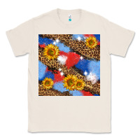 Natural western 4th of july seamless pattern Classic Tee - BundleAndBundleShop