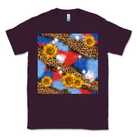 Plum western 4th of july seamless pattern Classic Tee - BundleAndBundleShop