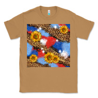 Toasted Coconut western 4th of july seamless pattern Classic Tee - BundleAndBundleShop