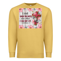 Antique Gold christian Premium Sweatshirt - MaliasSmallBusiness