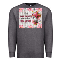 Charcoal Heather christian Premium Sweatshirt - MaliasSmallBusiness