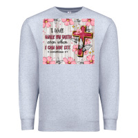 Heather Grey christian Premium Sweatshirt - MaliasSmallBusiness