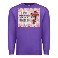 Purple christian Premium Sweatshirt - MaliasSmallBusiness