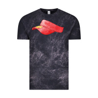 Cloud Black red softball visor fa element Vintage Tee - FaDigitalArtStudio