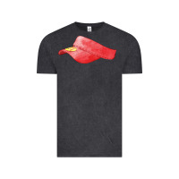 Vintage Black red softball visor fa element Vintage Tee - FaDigitalArtStudio