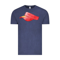Vintage Denim red softball visor fa element Vintage Tee - FaDigitalArtStudio
