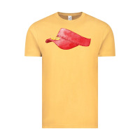 Vintage Mustard red softball visor fa element Vintage Tee - FaDigitalArtStudio