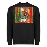 Black mexican flag serape Heavyweight Sweatshirt - CTS Tumbler Store
