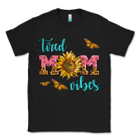 Black tired mom vibes Classic Tee - AdoDesignShop