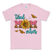 Bubblegum Pink tired mom vibes Classic Tee - AdoDesignShop