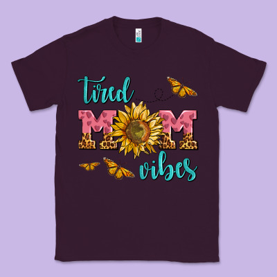 Tired Mom Vibes Classic Tee Designed By Adodesignshop