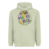 Matcha mardi gras Heavyweight Hoodie - MaliasSmallBusiness