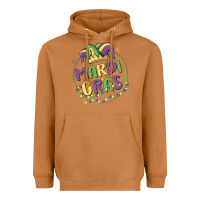 Meerkat mardi gras Heavyweight Hoodie - MaliasSmallBusiness