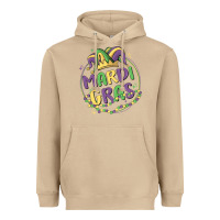 Mushroom mardi gras Heavyweight Hoodie - MaliasSmallBusiness