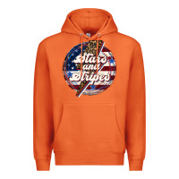 Carrot Western Stars and Stripes 4th of July Premium Hoodie - LillyAllenDesigns