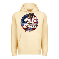 Pina Colada Western Stars and Stripes 4th of July Premium Hoodie - LillyAllenDesigns
