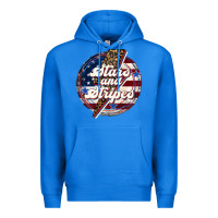 True Royal Western Stars and Stripes 4th of July Premium Hoodie - LillyAllenDesigns