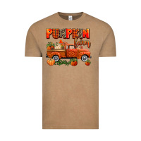 Vintage Coffee pumpkin farm truck Vintage Tee - AdoDesignShop