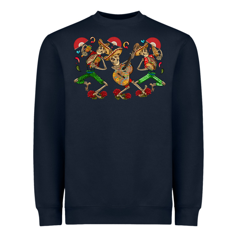 Mexican Skeletons Heavyweight Sweatshirt by CTS Tumbler Store | Teevron