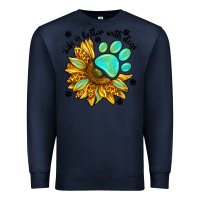 Navy life is better with dogs Premium Sweatshirt - NancyCooperArtShop