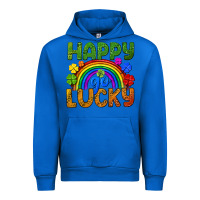 Cobalt Happy go lucky LGBTQ+ Urban Hoodie - NancyCooperArtShop