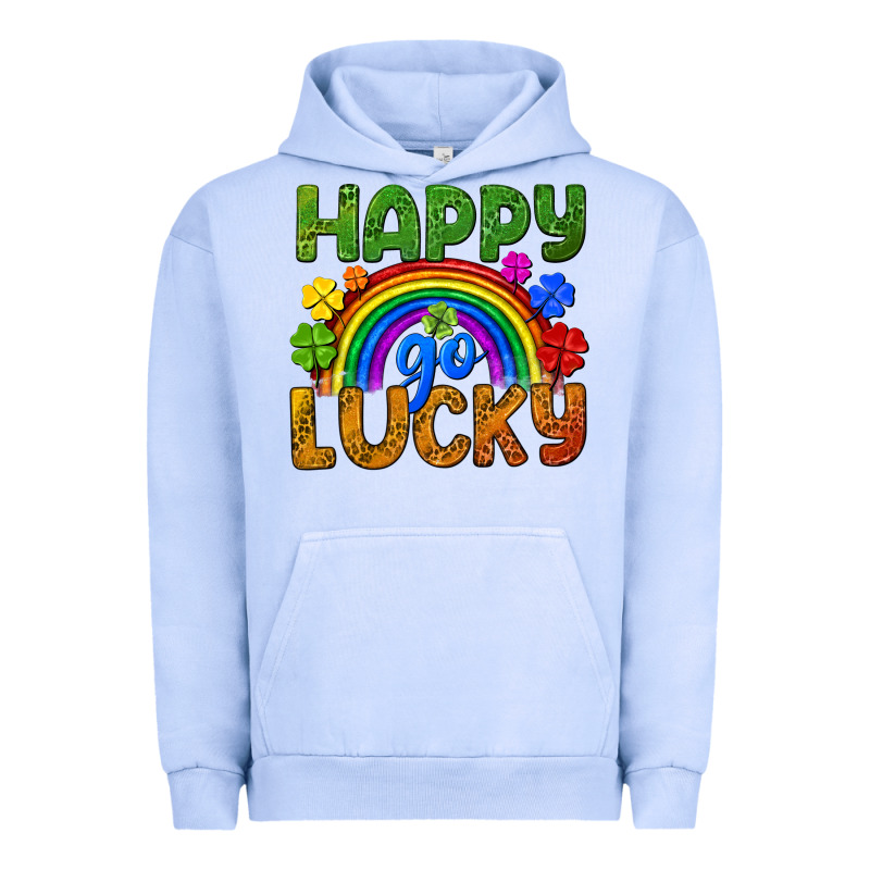Happy Go Lucky Lgbtq+ Urban Hoodie by NancyCooperArtShop | Teevron