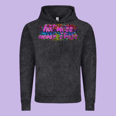 Hot Mess Never Stress Vintage Hoodie Designed By Texasbilliewilder