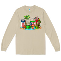 Mushroom puerto rico coffee cups Long Sleeve Tee - AdoDesignShop