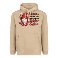 Mushroom wine because you cant run this shitshow sober Heavyweight Hoodie - MaliasSmallBusiness