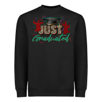 Black just graduated Heavyweight Sweatshirt - Zillion Design Studio